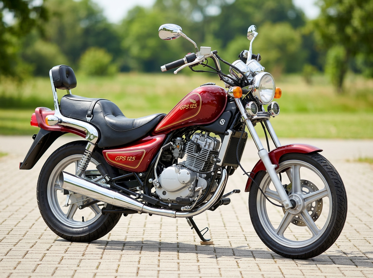Hyosung GPS 125 – výcvikové vozidlo skupiny A1, autoškola Hlaváček Jičín