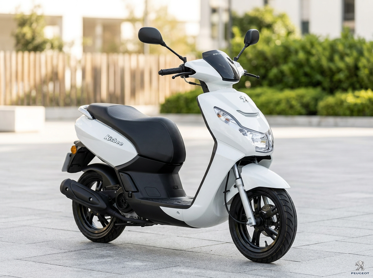 Peugeot KISBEE – výcvikové vozidlo skupiny AM, autoškola Hlaváček Jičín