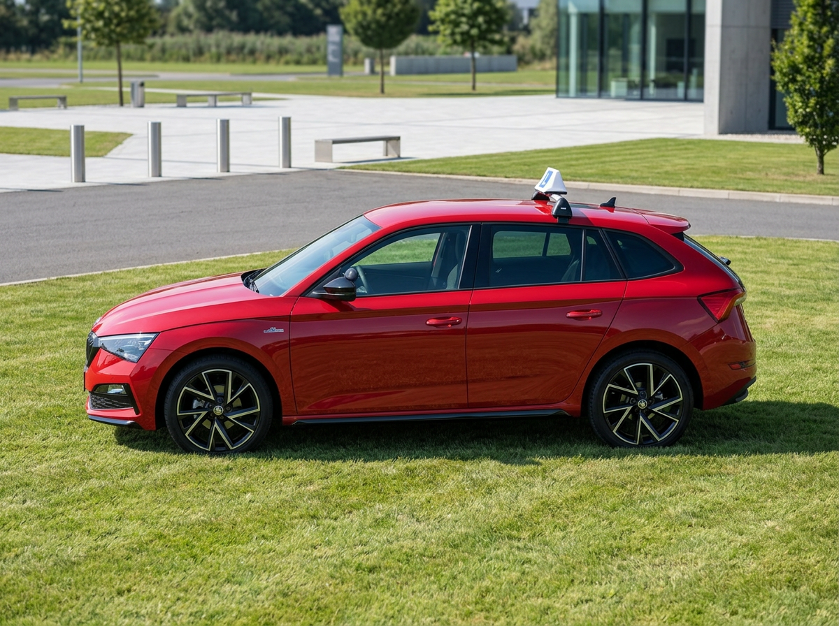 Škoda Scala 1.6 TDI – výcvikové vozidlo skupiny B, autoškola Hlaváček Jičín